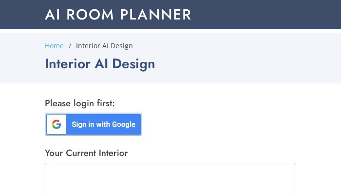 AI Room Planner